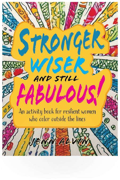 Book cover for Stronger Wiser and Still Fabulous activity book